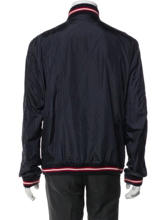 Moncler Striped Bomber Jacket