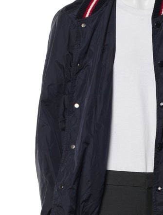 Moncler Striped Bomber Jacket