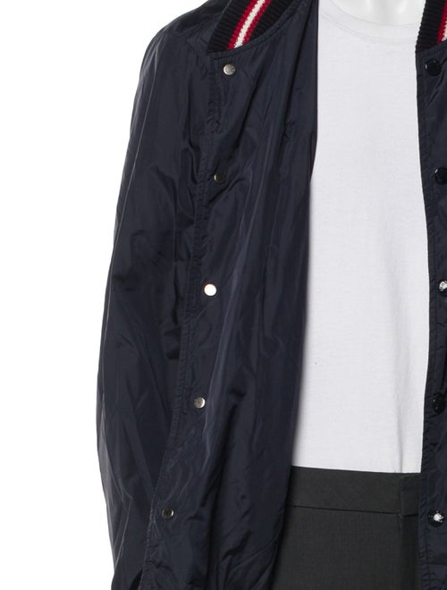 Moncler Striped Bomber Jacket