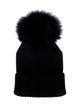 Moncler Wool Beanie with Pom Pom