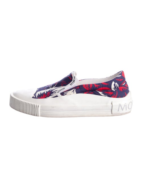 Moncler Canvas Printed Sneakers