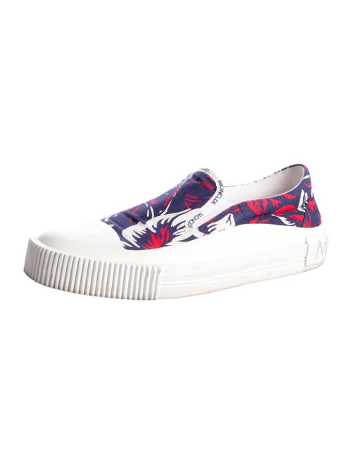 Moncler Canvas Printed Sneakers