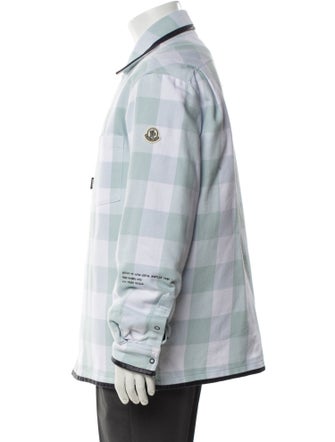 Moncler Genius Moncler x Fragment Plaid Print Jacket