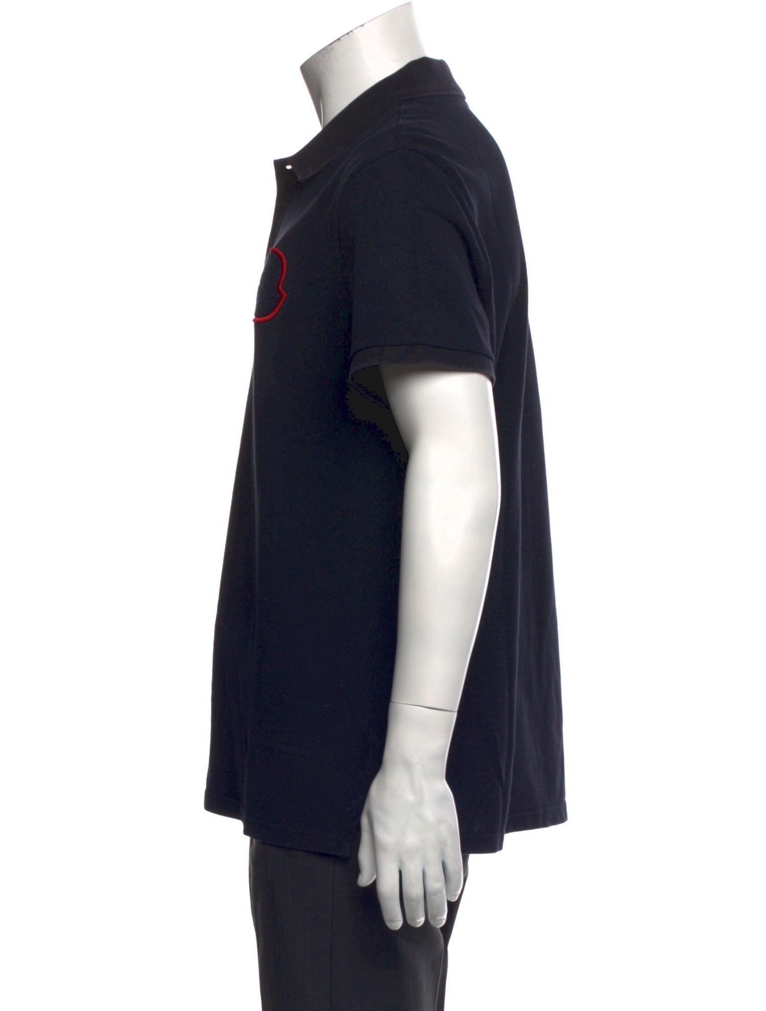 Moncler Collar Short Sleeve Polo Shirt