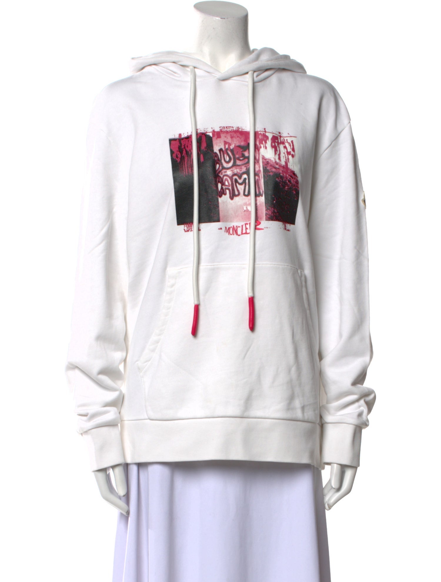 Moncler Graphic Print Crew Neck Sweatshirt