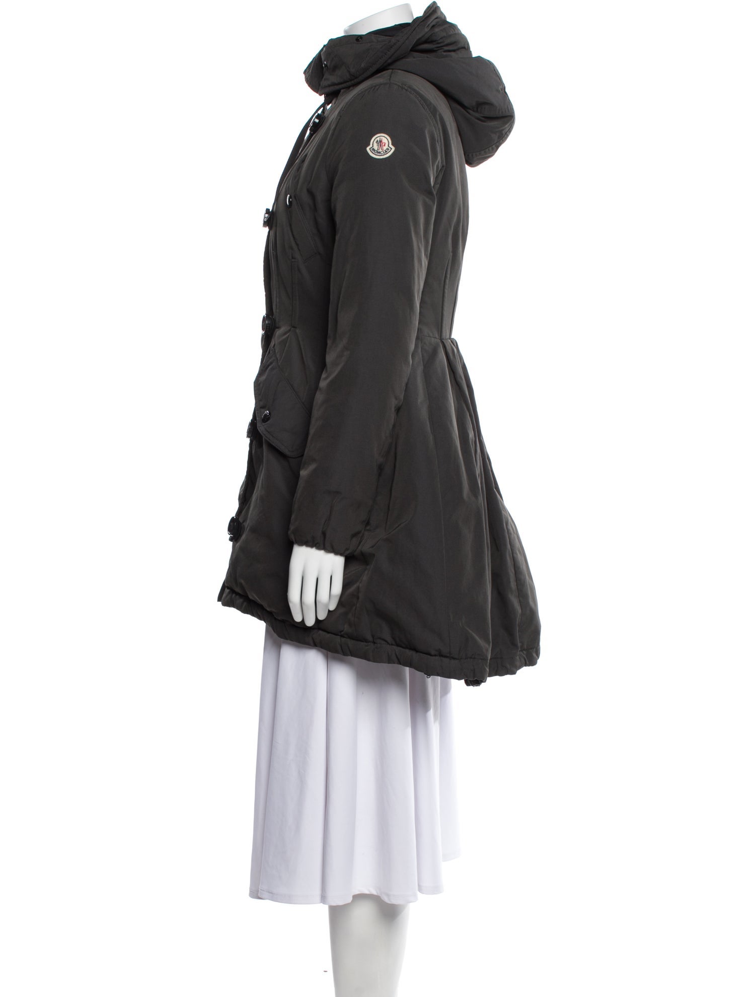 Moncler Nylon Down Coat