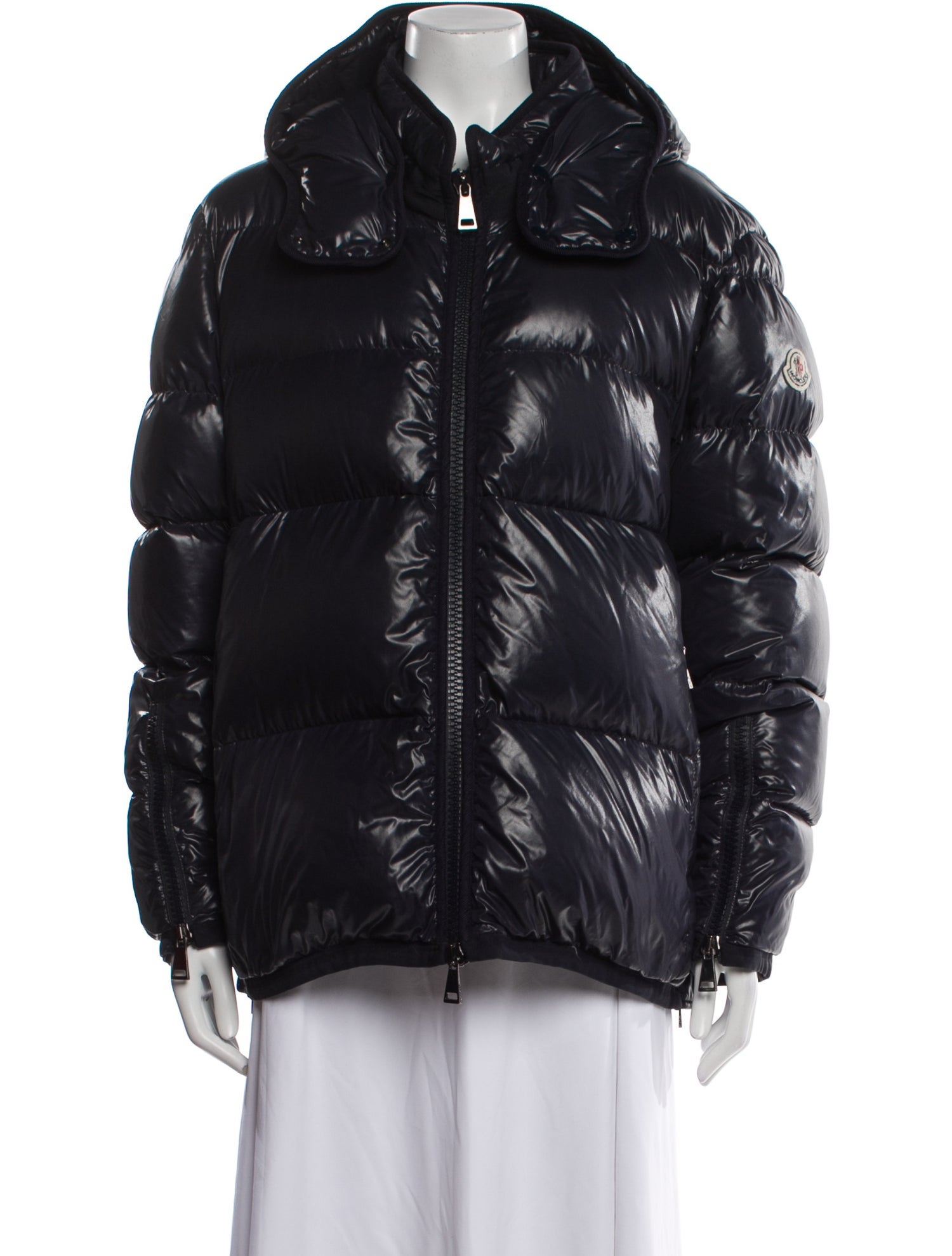 Moncler Nylon Down Coat