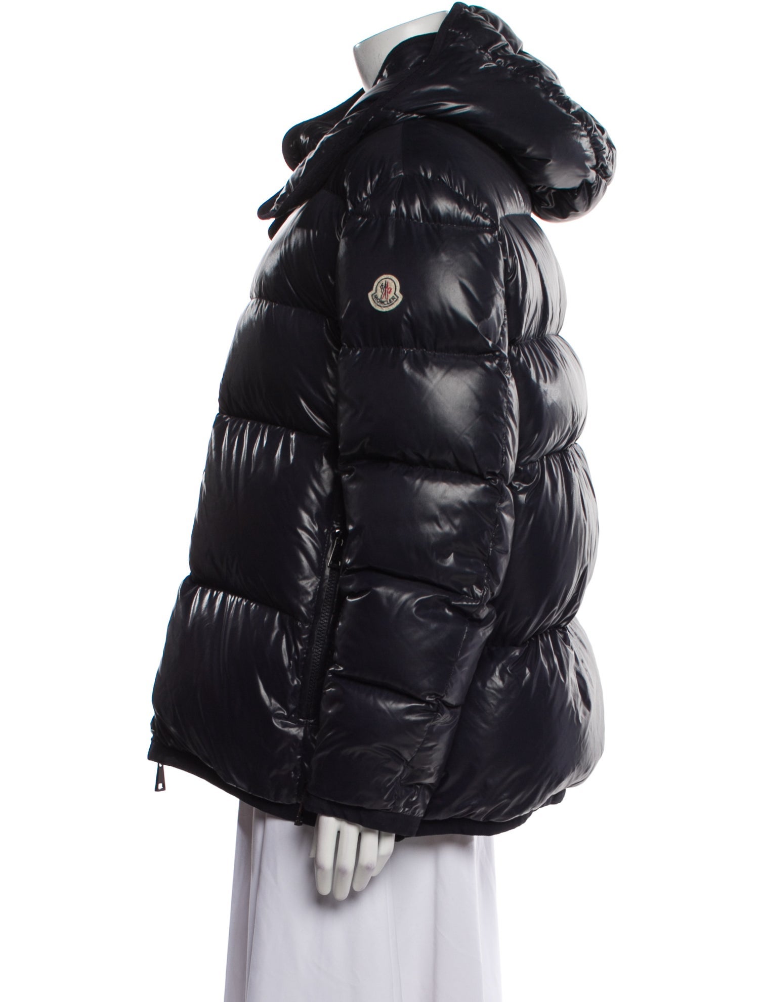 Moncler Nylon Down Coat