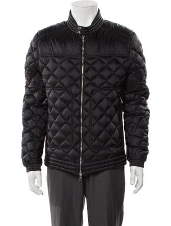 Moncler Quilted Pattern Nylon Jacket