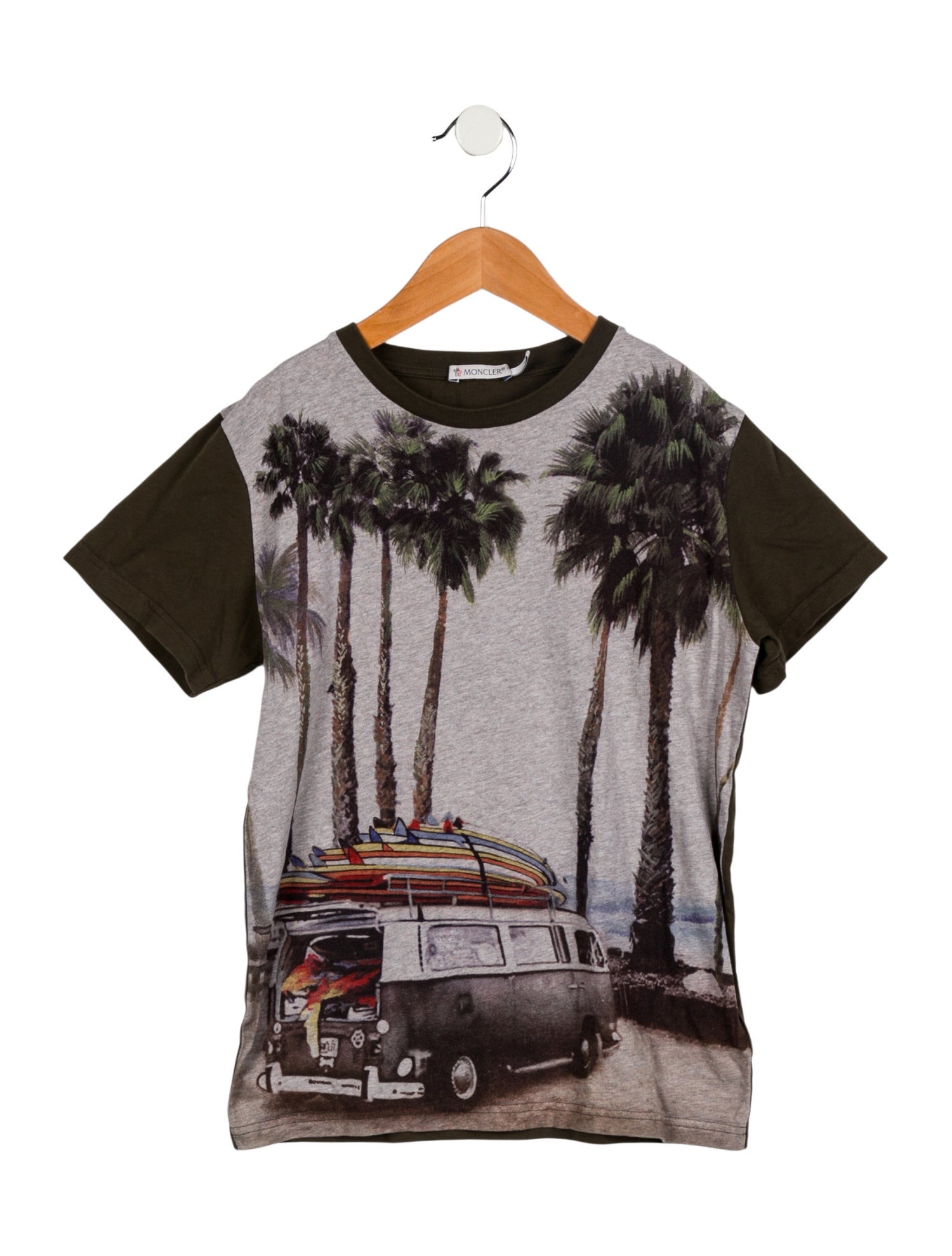 Moncler Boys' Short Sleeve Graphic T-Shirt