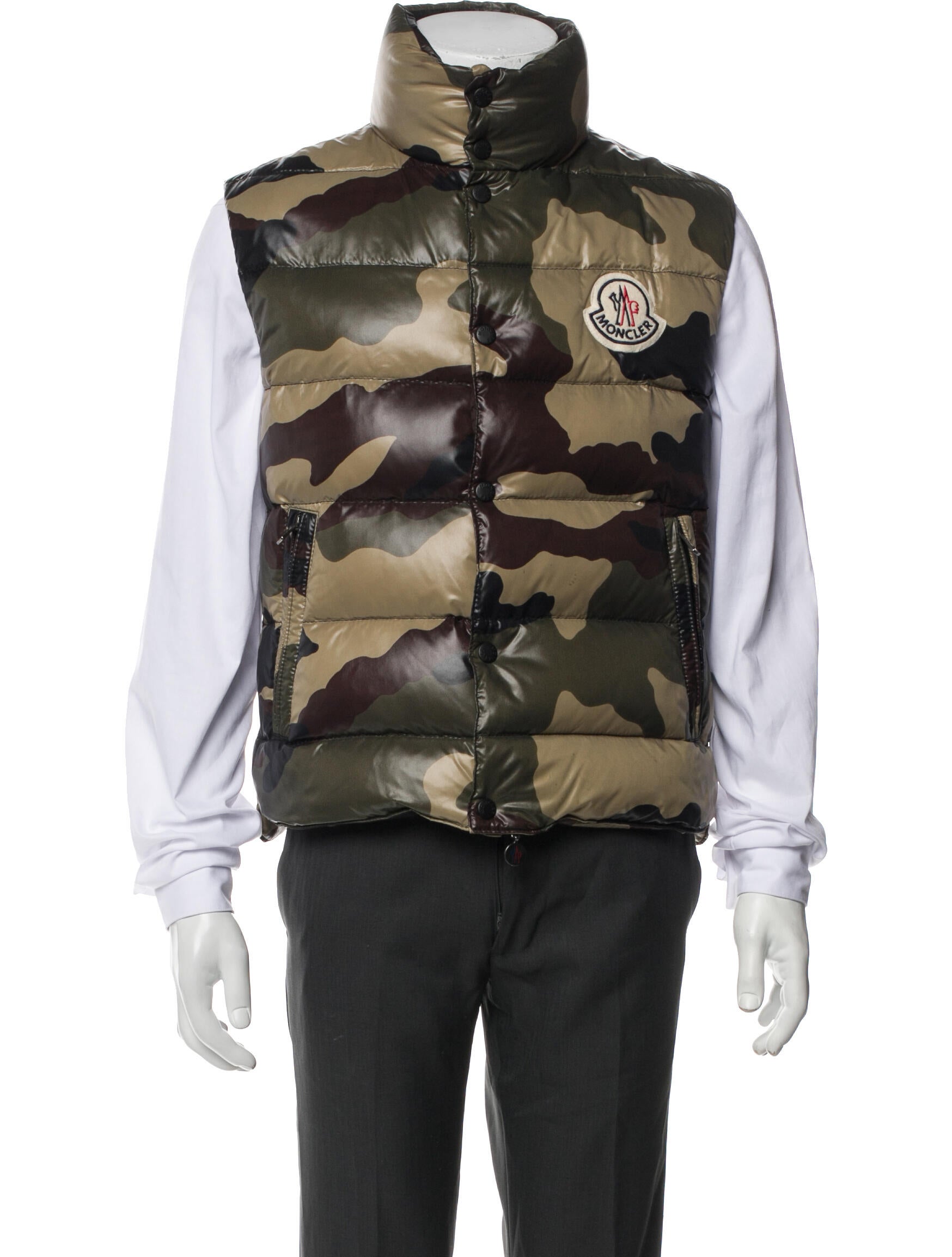 Moncler Vintage Printed Vest
