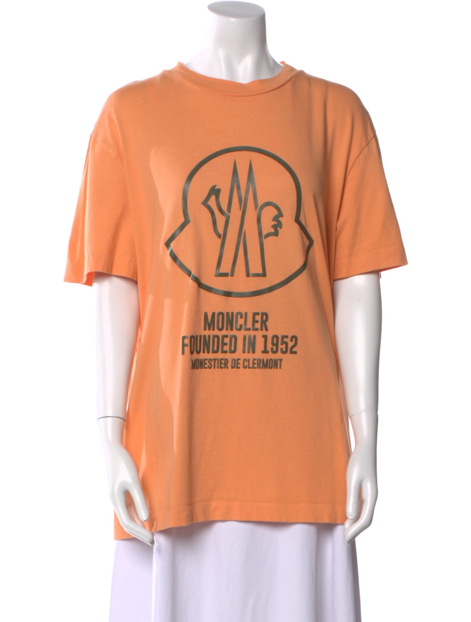 Moncler Graphic Print Crew Neck T-Shirt