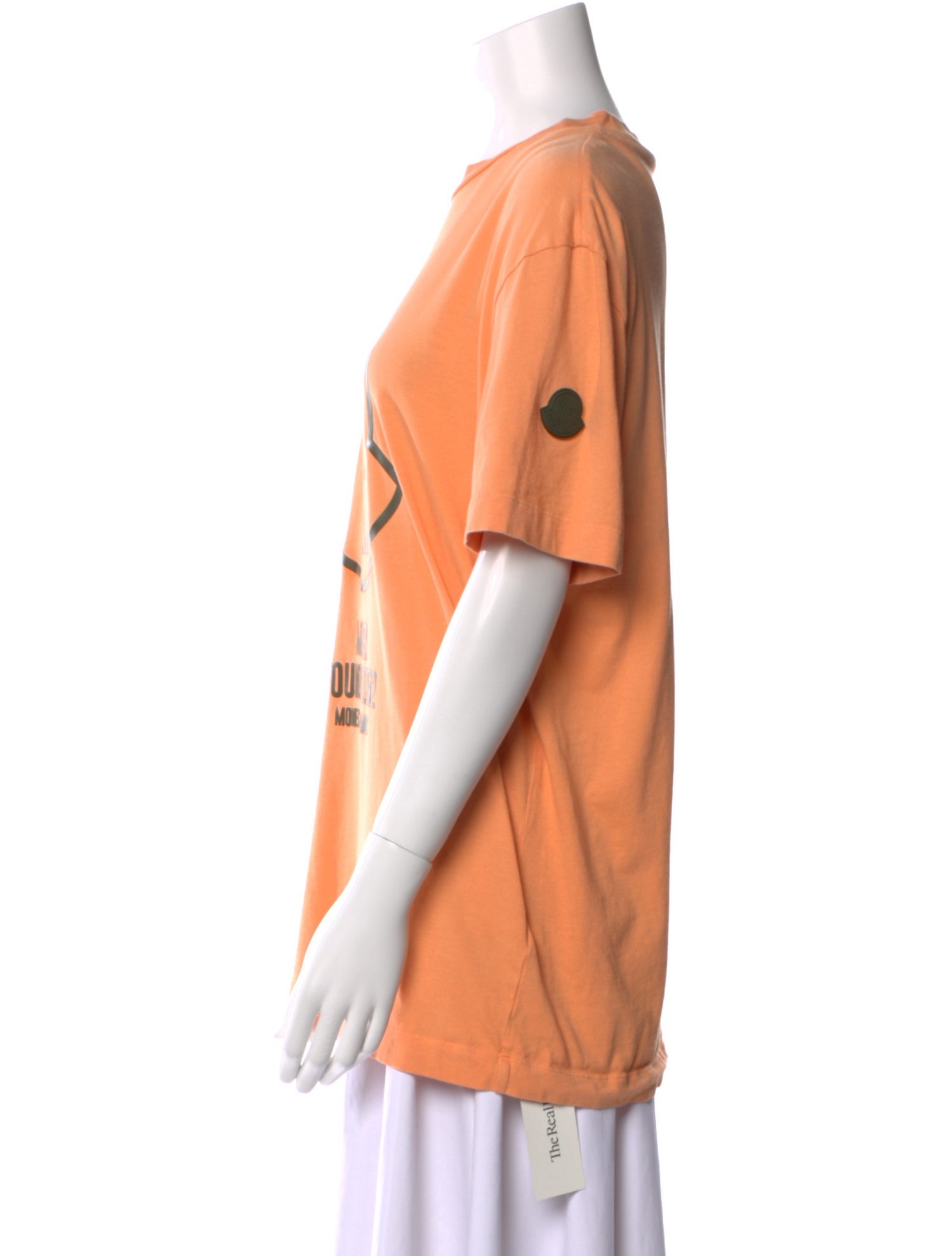 Moncler Graphic Print Crew Neck T-Shirt