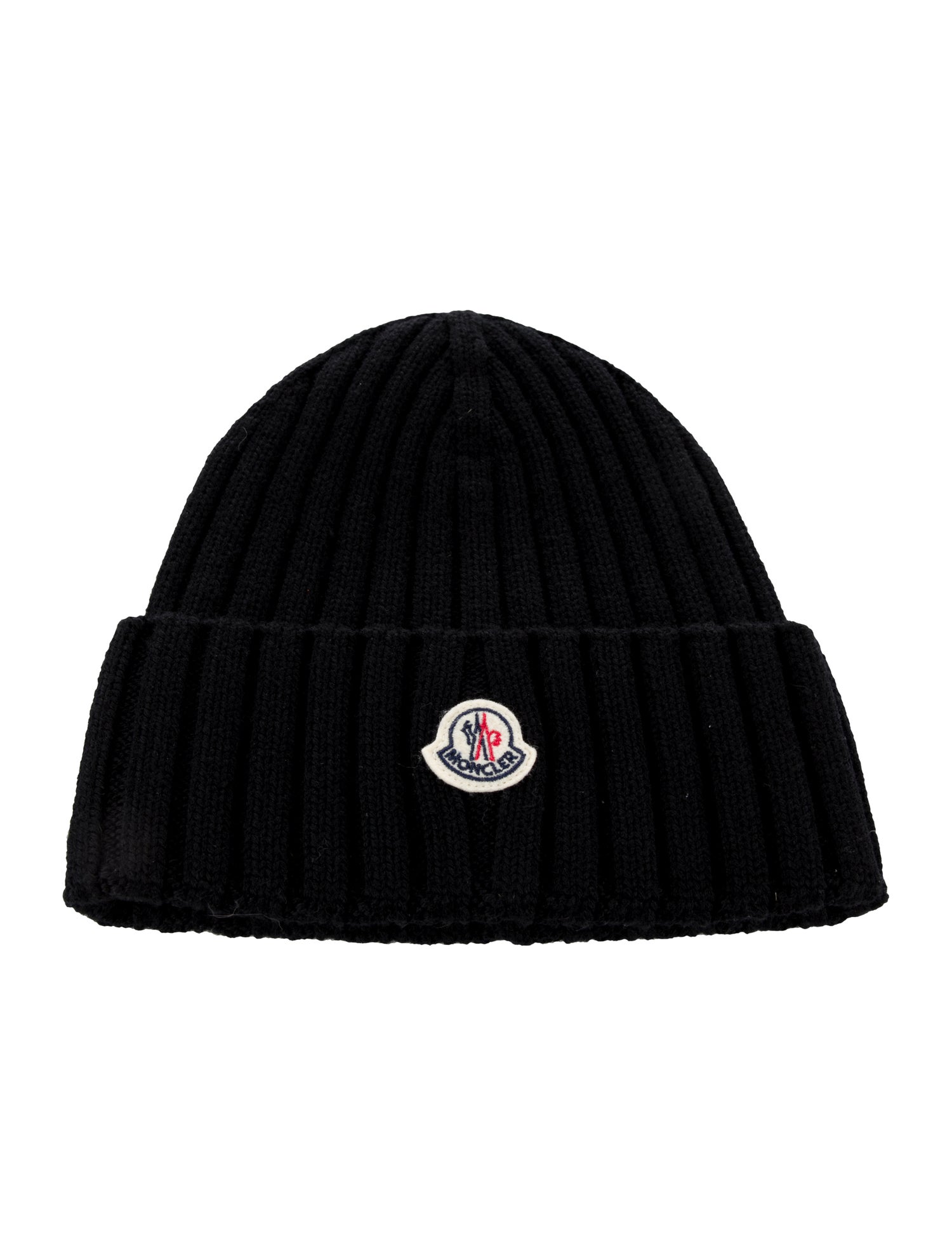 Moncler Virgin Wool Knitted Beanie