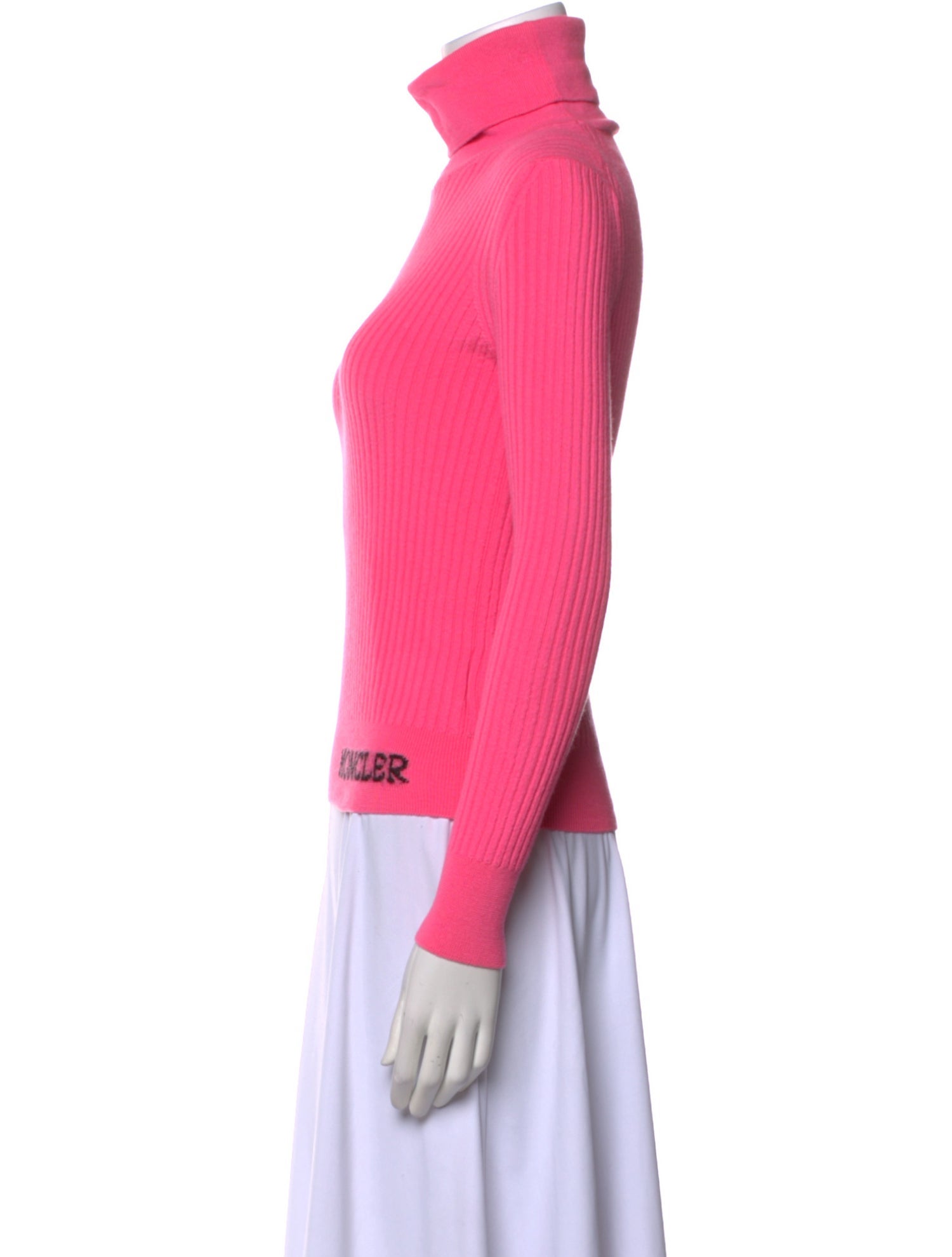 Moncler Virgin Wool Turtleneck Top