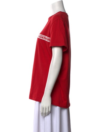 Moncler Graphic Print Crew Neck T-Shirt