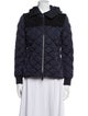 Moncler Nylon Printed Down Jacket
