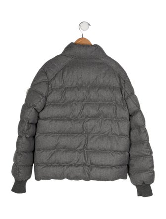 Moncler Solid Down Coat