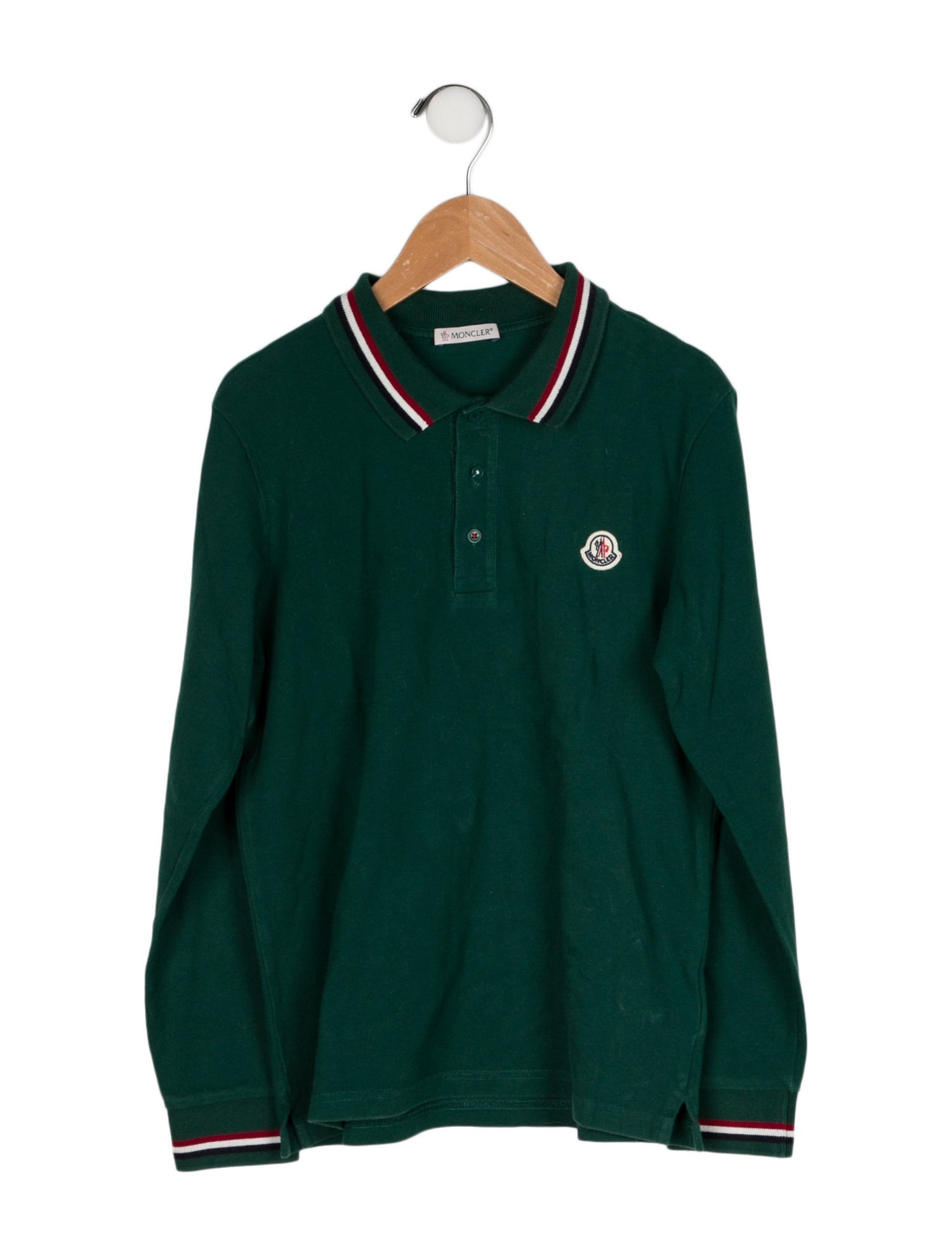 Moncler Polo Long Sleeve Top