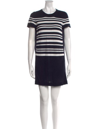 Moncler Striped Mini Dress