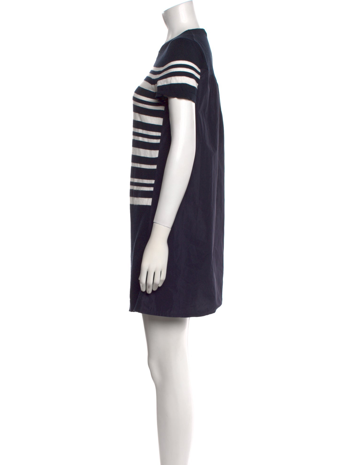 Moncler Striped Mini Dress