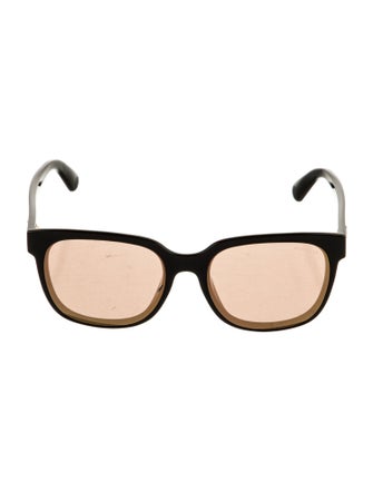 Moncler Web Accent Square Sunglasses