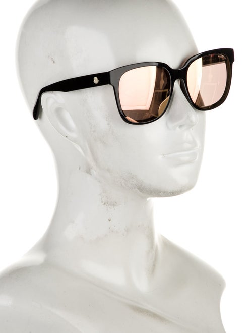 Moncler Web Accent Square Sunglasses