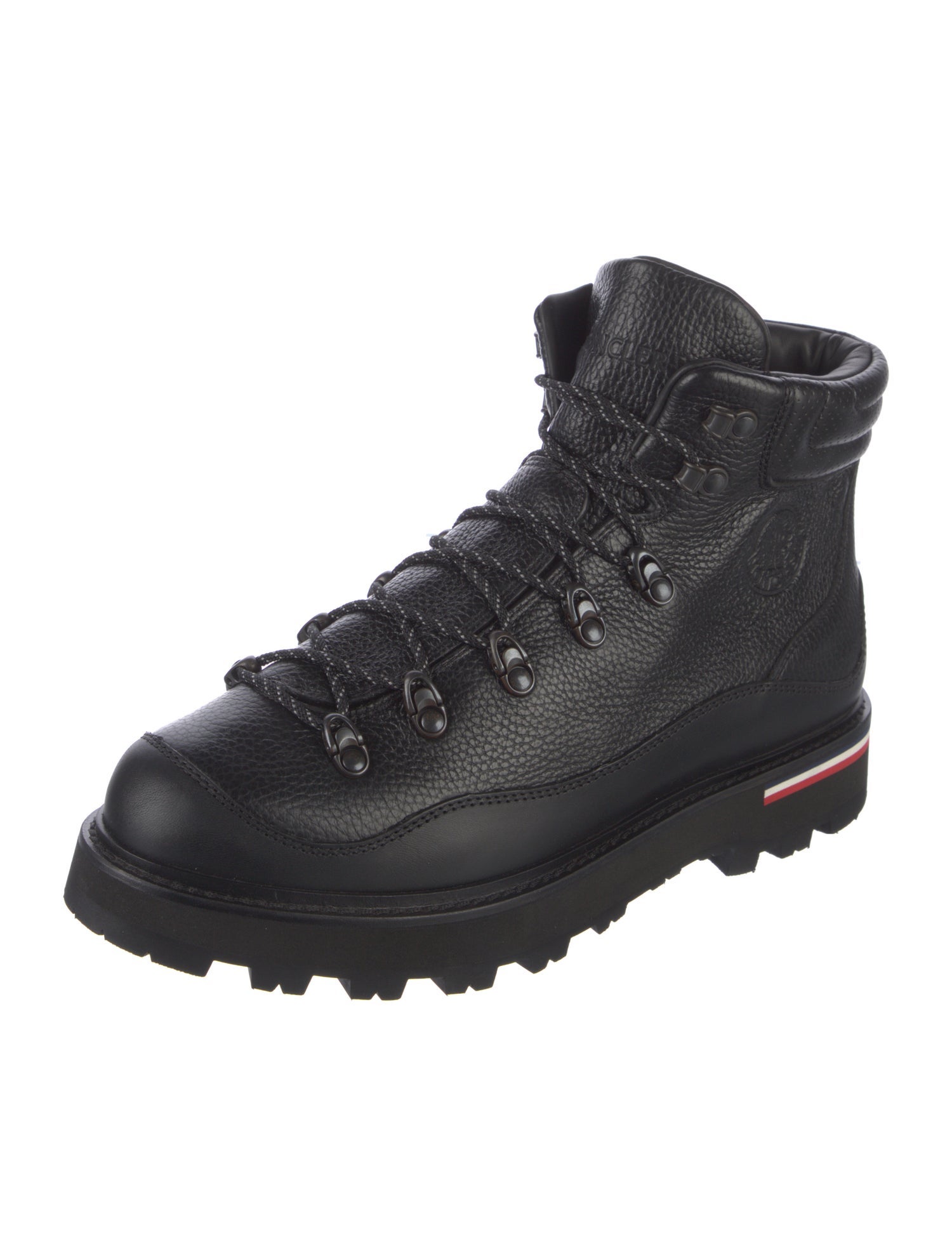 Moncler Leather Hiking Boots