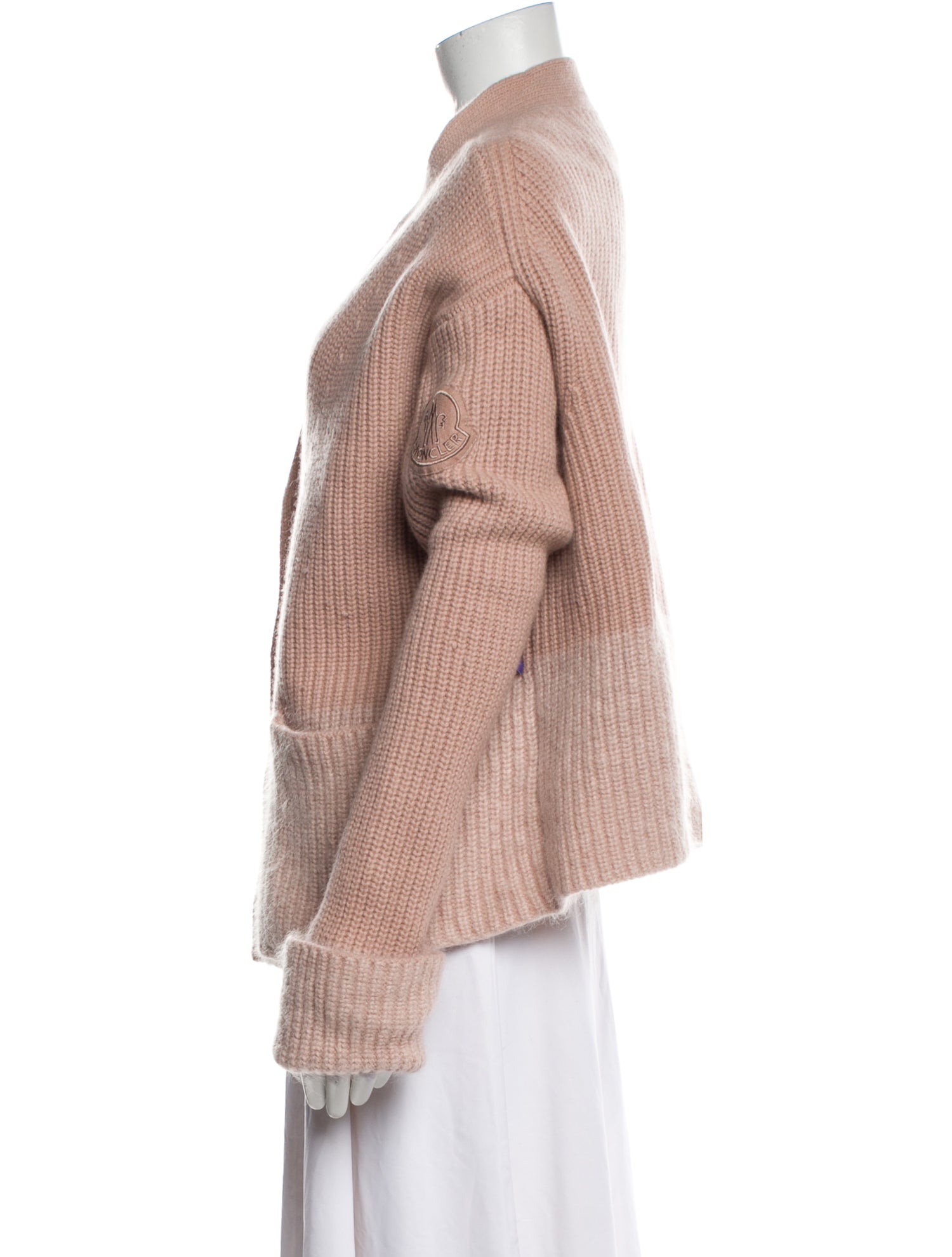 Moncler Virgin Wool V-Neck Sweater