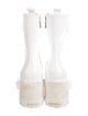 Moncler Rubber Grosgrain Trim Rain Boots