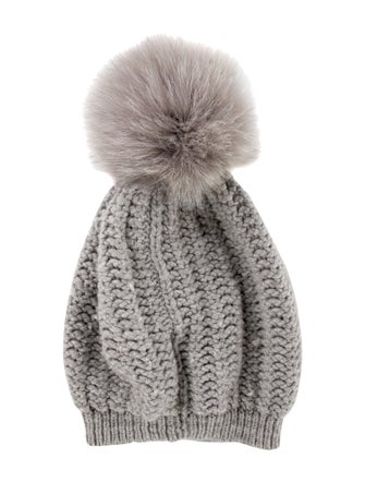 Moncler Knit Logo Beanie