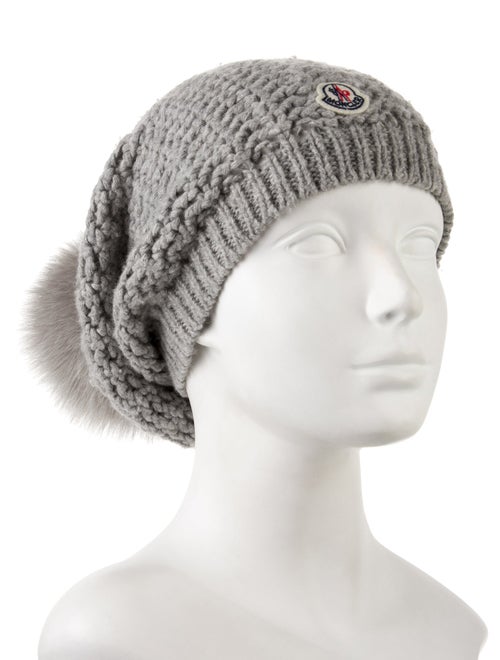 Moncler Knit Logo Beanie