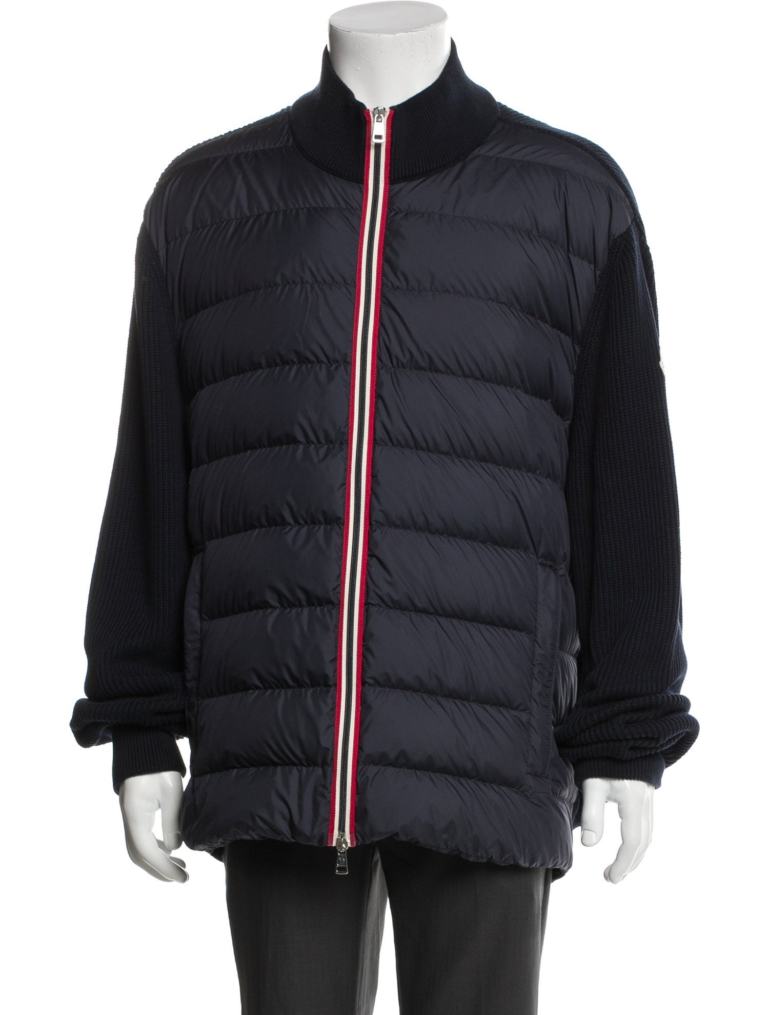 Moncler Mock Neck Long Sleeve Sweatshirt