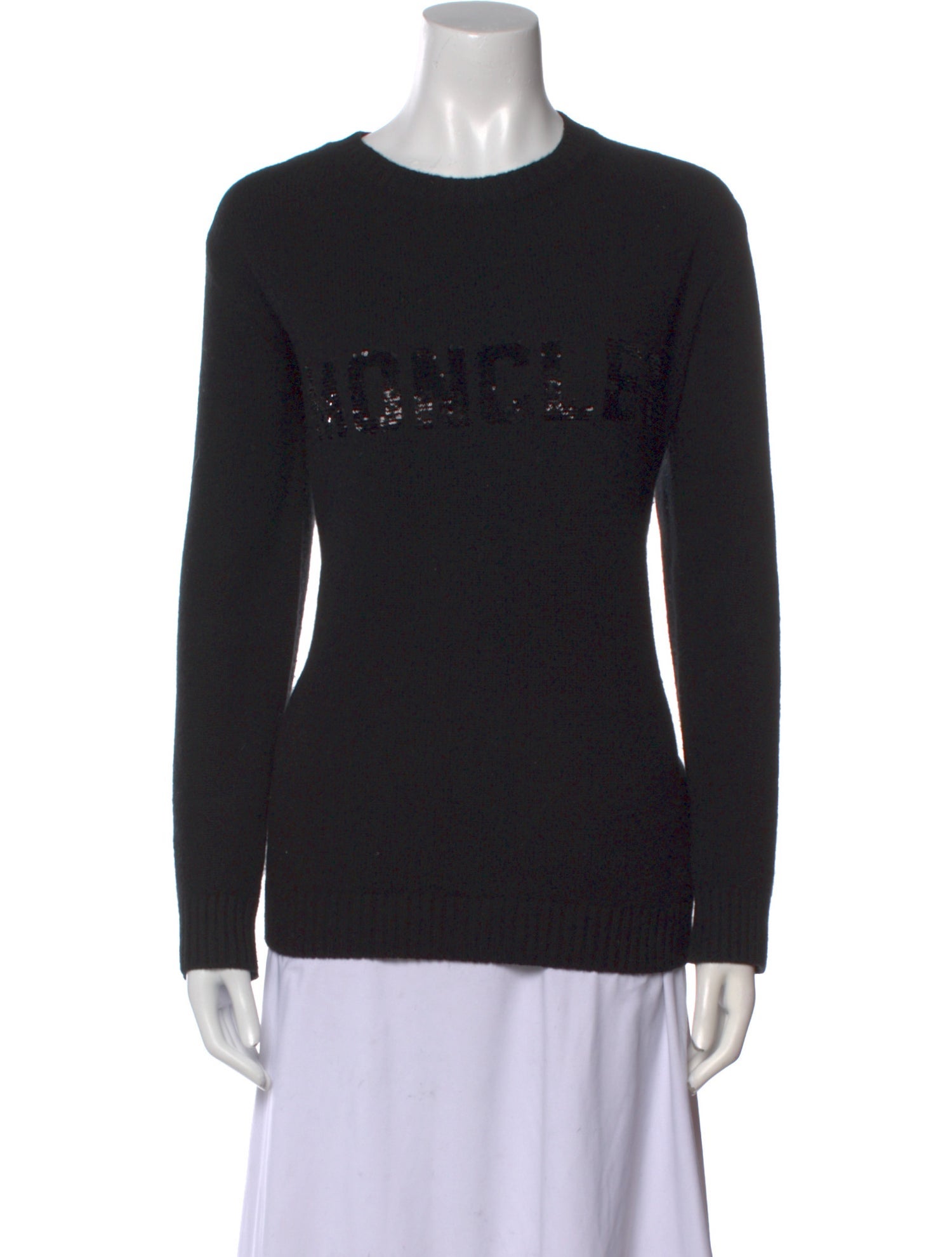 Moncler Virgin Wool Crew Neck Sweater