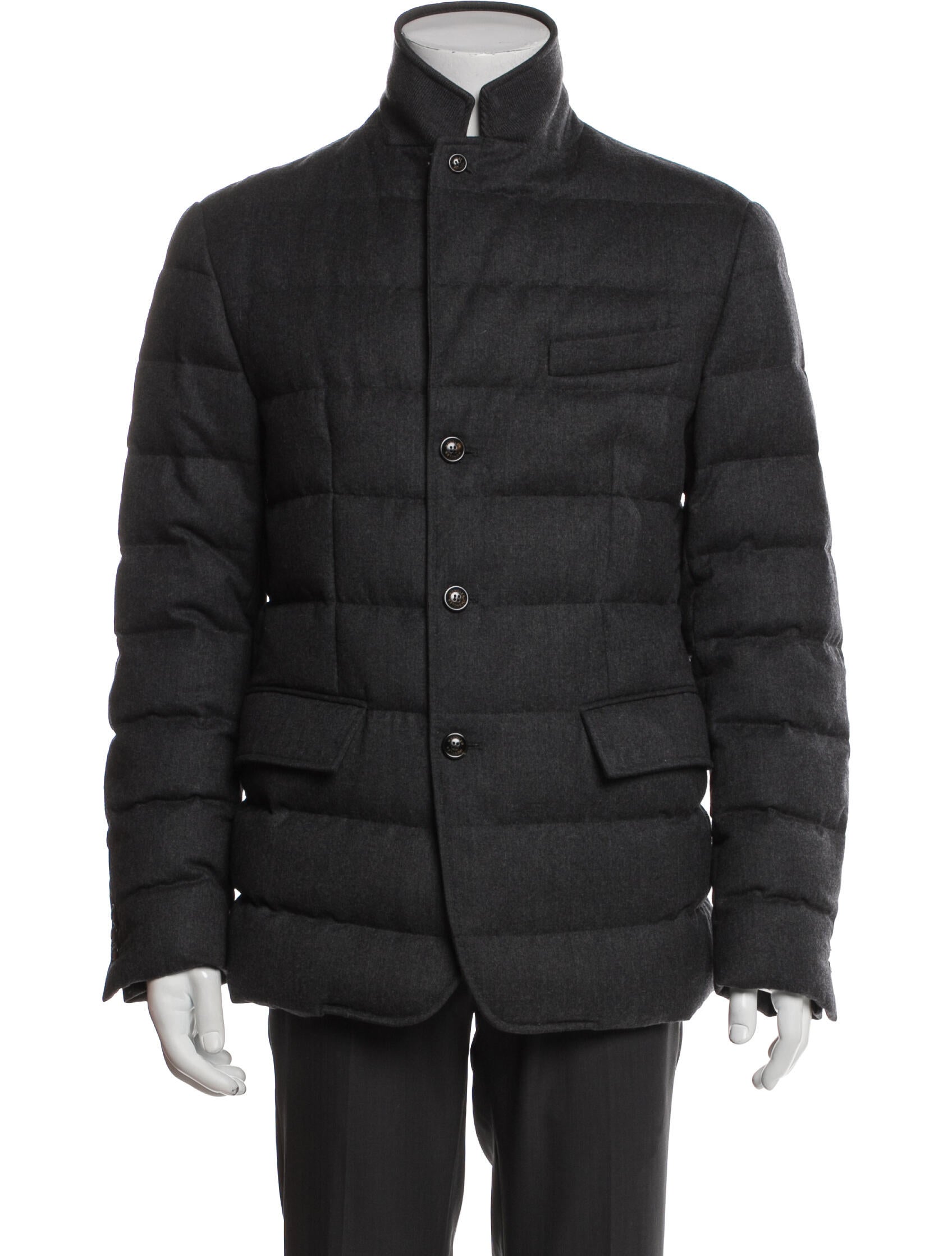 Moncler Wool Puffer Coat