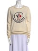 Moncler Virgin Wool Graphic Print Sweater