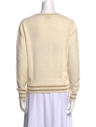 Moncler Virgin Wool Graphic Print Sweater