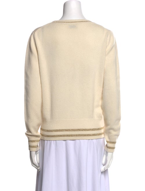 Moncler Virgin Wool Graphic Print Sweater