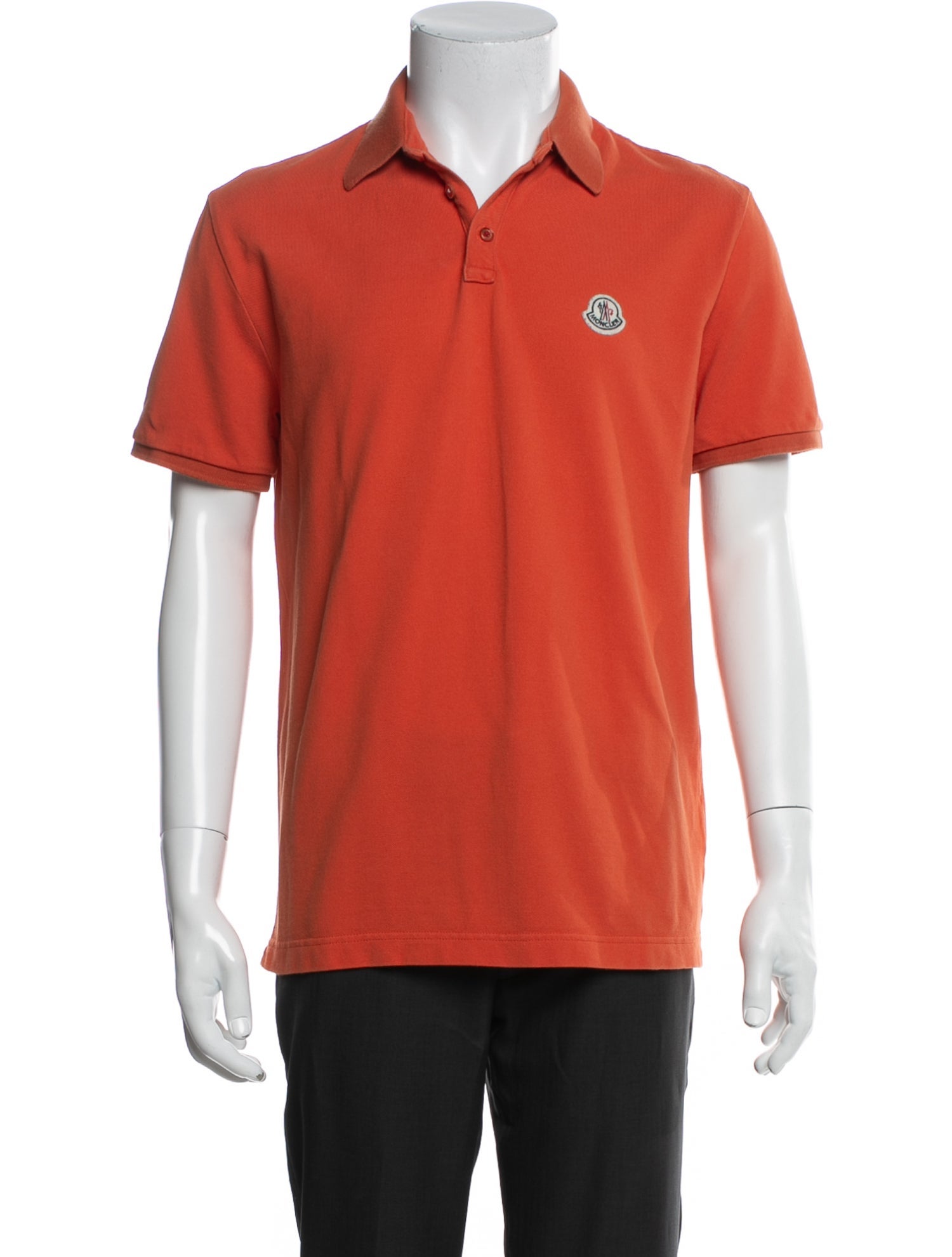 Moncler Collar Short Sleeve Polo Shirt