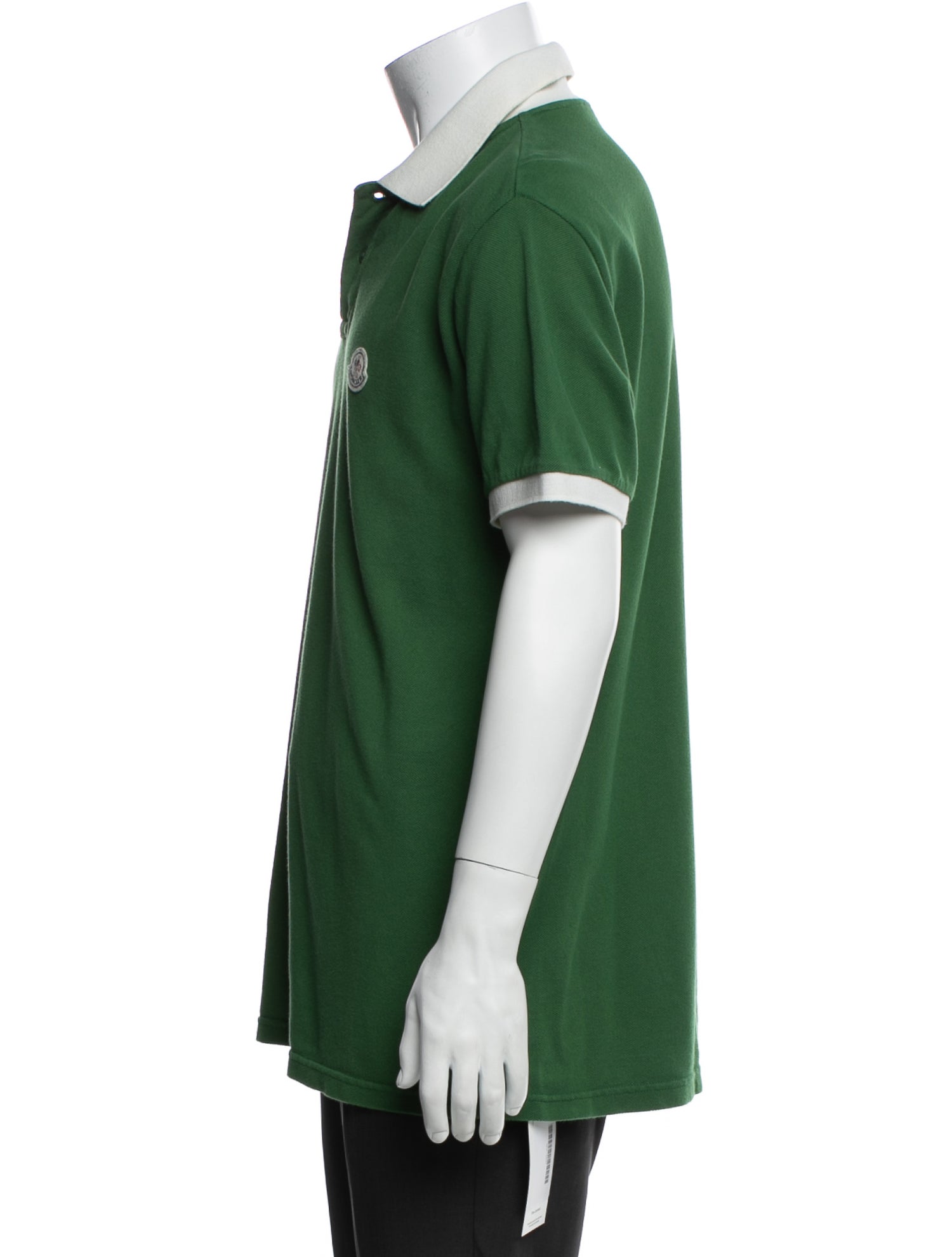 Moncler Collar Short Sleeve Polo Shirt