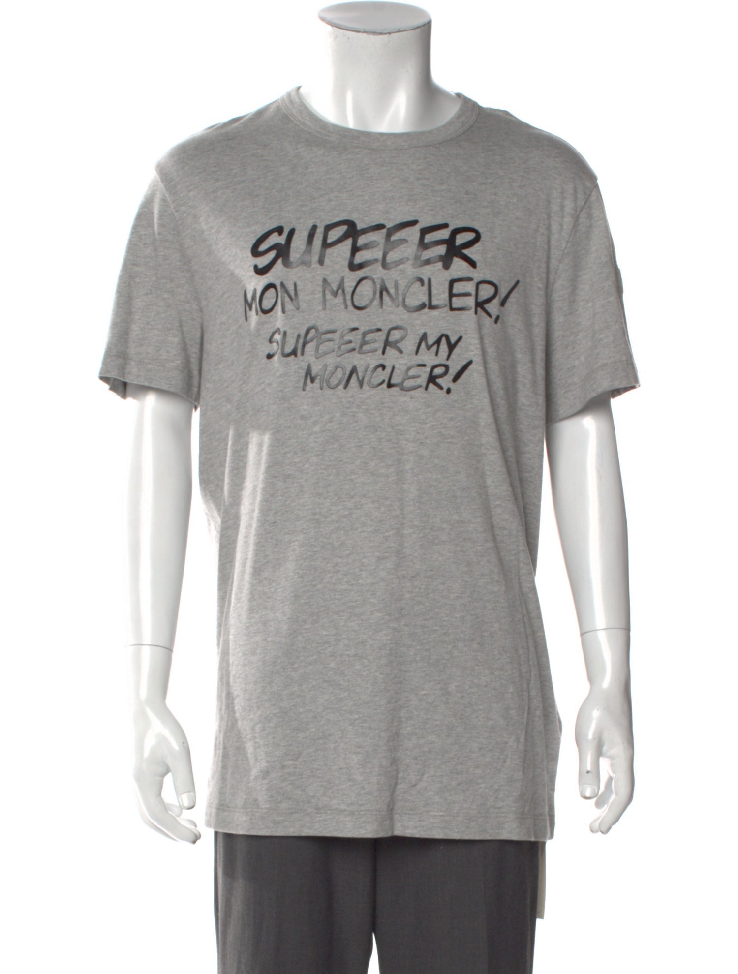 Moncler Graphic Print Crew Neck T-Shirt w/ Tags