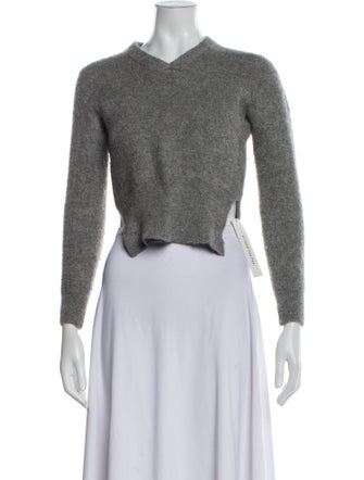 Moncler Wool V-Neck Sweater