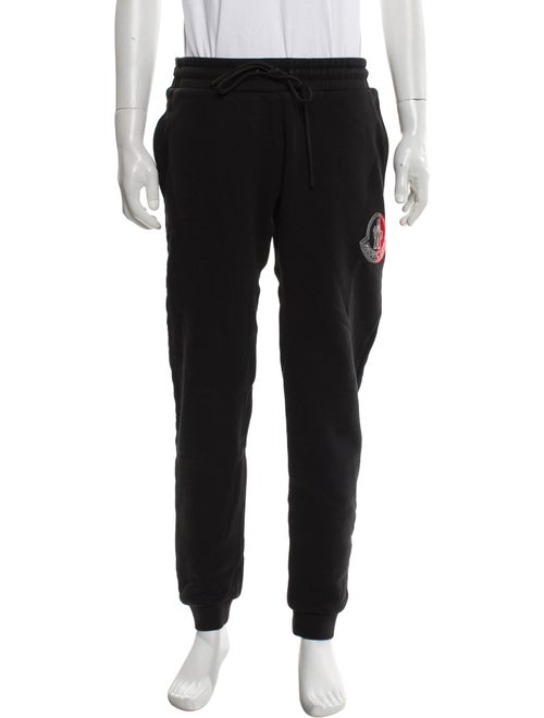 Moncler Graphic Print Sequin Embellishments Lounge Bottoms