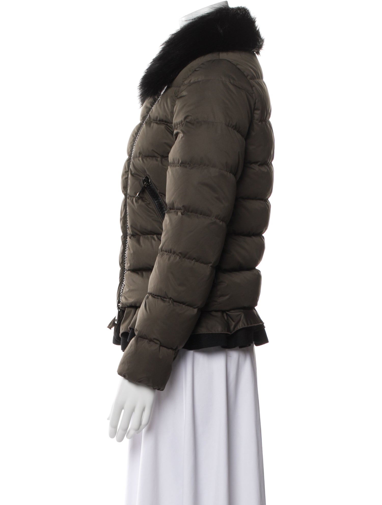 Moncler Faux Fur Jacket