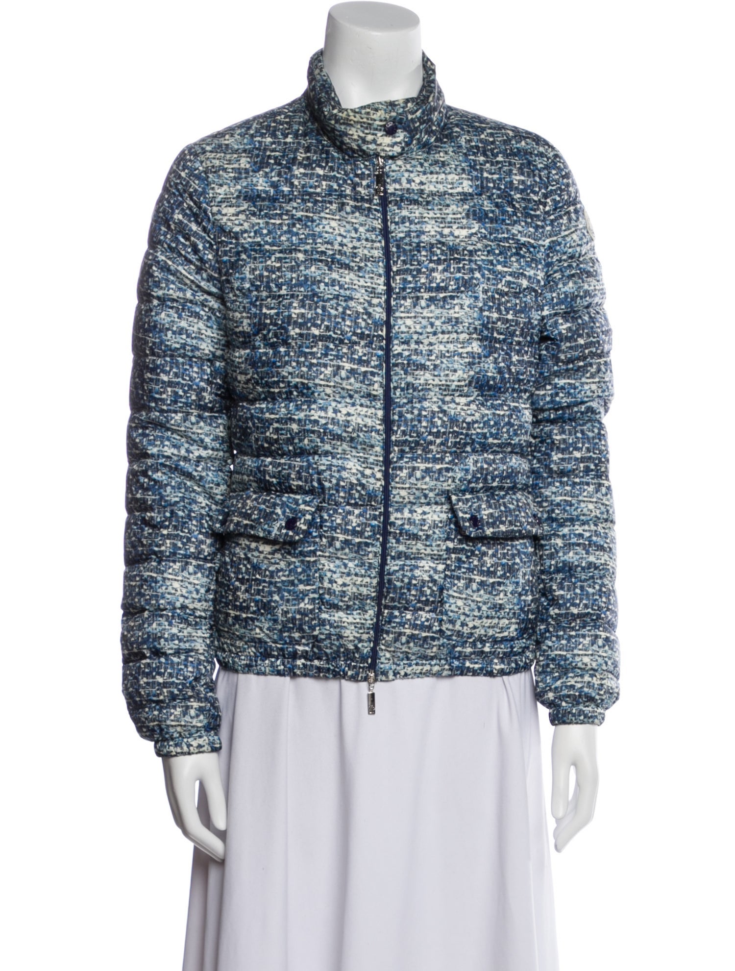 Moncler Down Printed Down Jacket