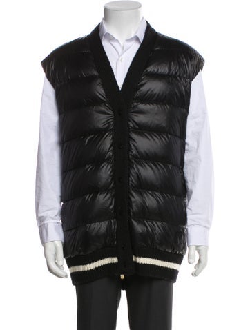 Moncler Outerwear Virgin Wool Vest L