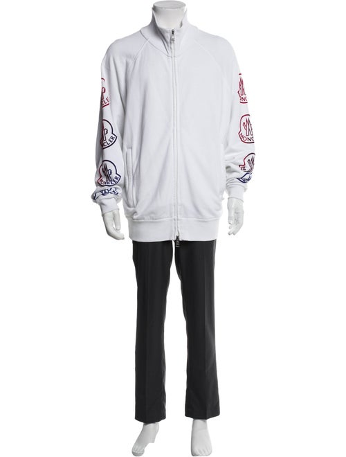 Moncler Graphic Print Turtleneck Sweatshirt