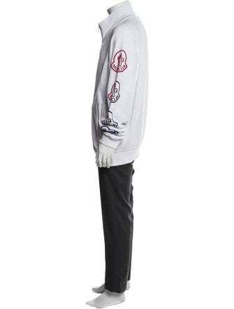 Moncler Graphic Print Turtleneck Sweatshirt