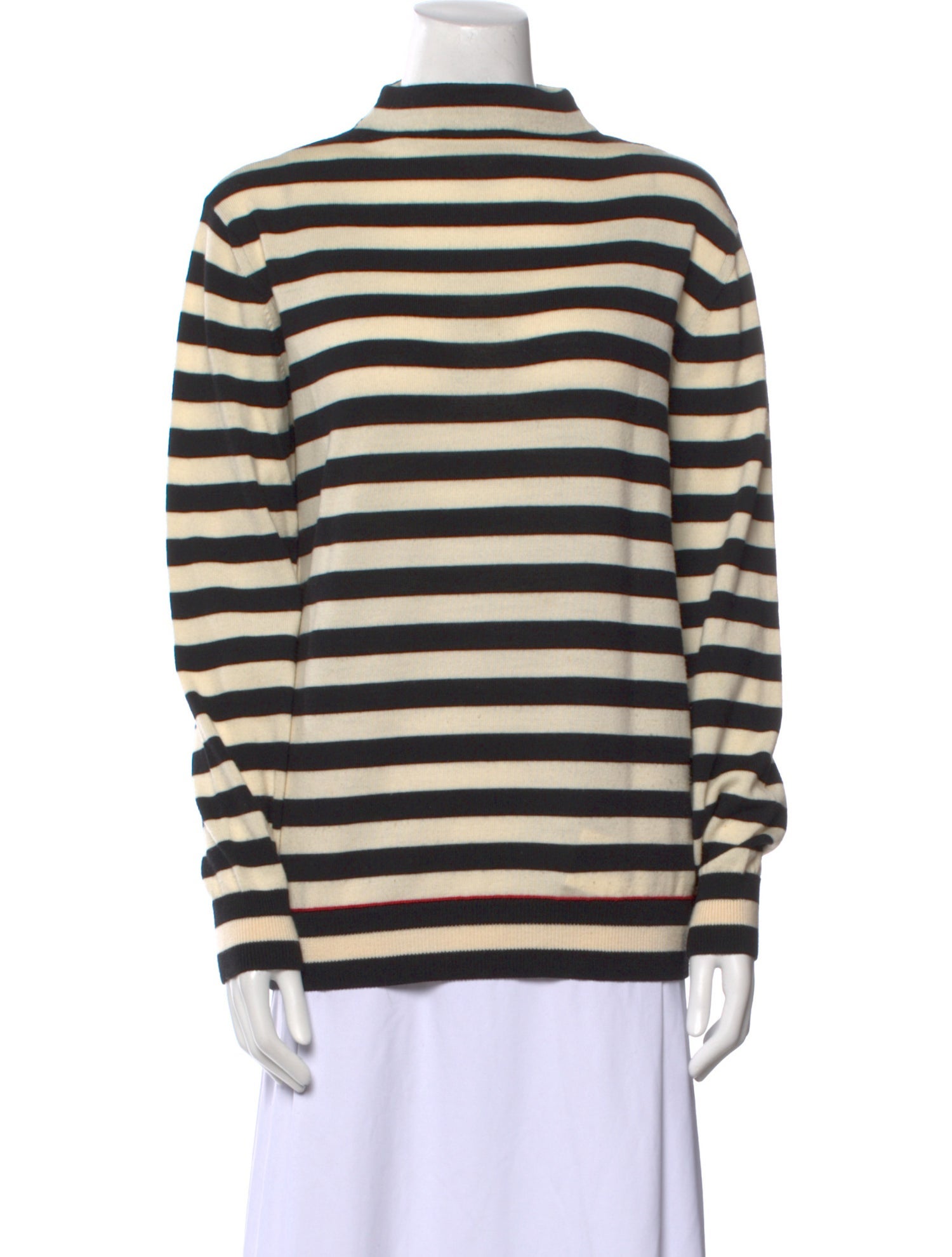 Moncler Virgin Wool Striped Sweater