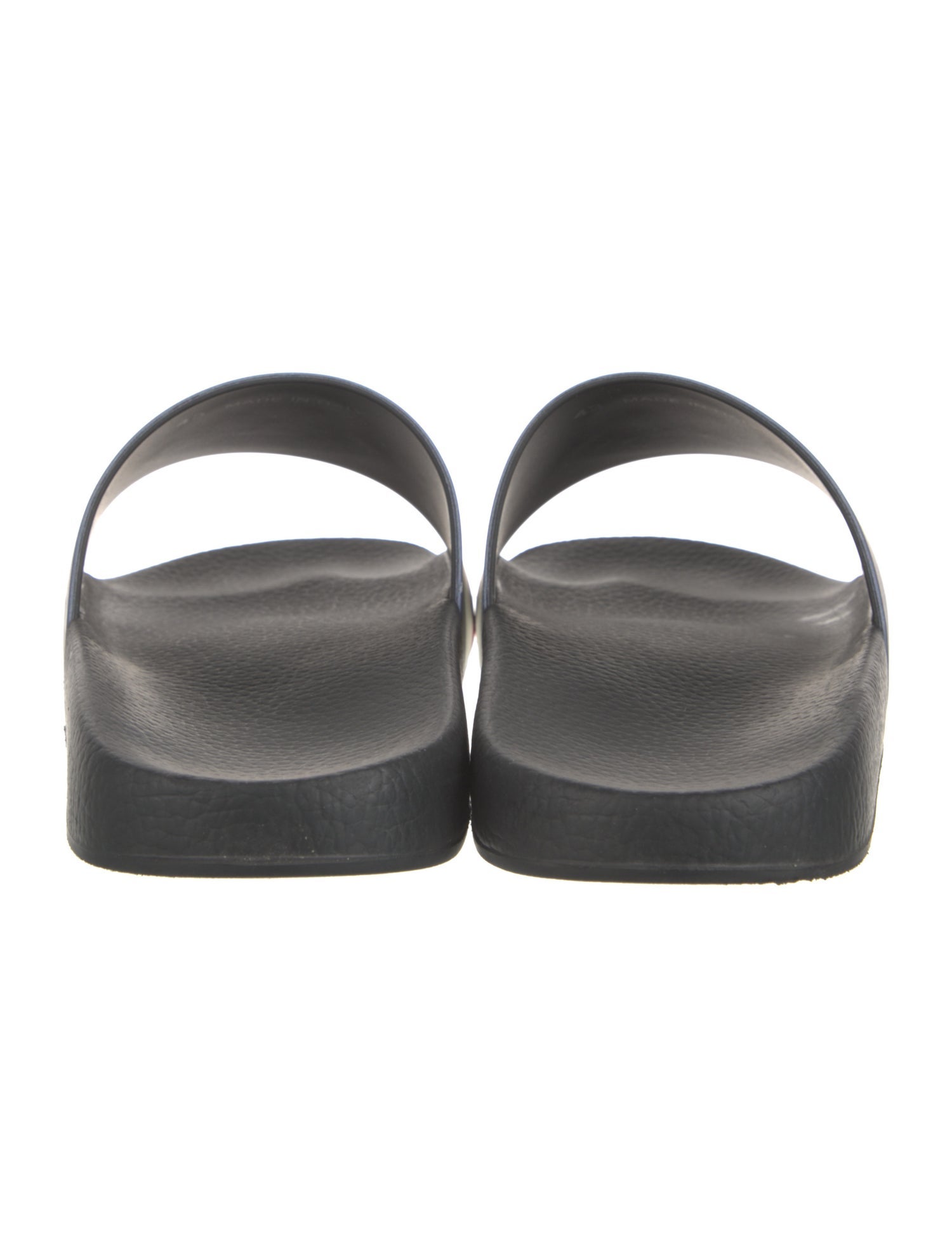 Moncler Rubber Colorblock Pattern Slides